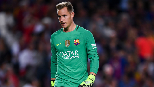  特尔施特根失误致丢关键球  