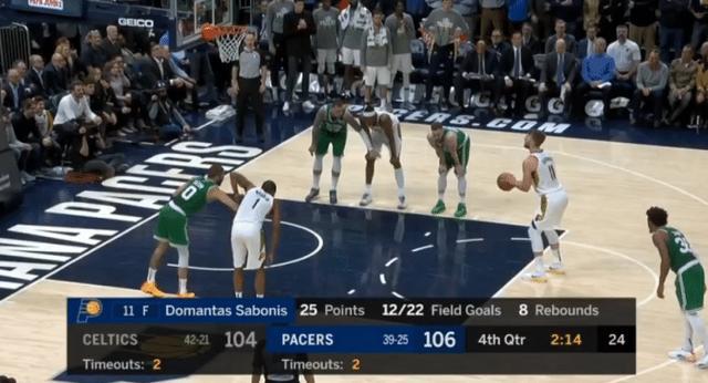  步行者末节爆发逆转凯尔特人  